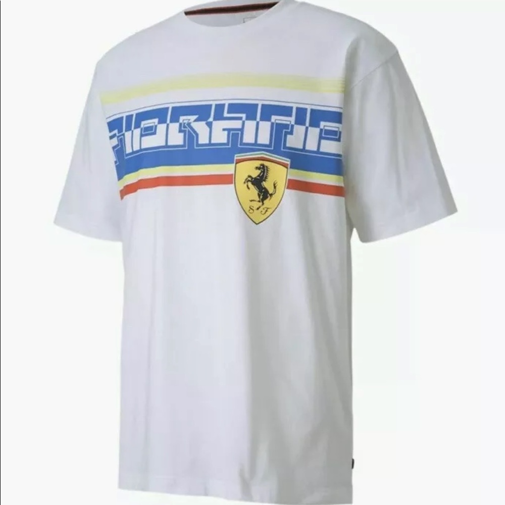 Puma Ferrari Scuderia Street T-Shirt Tee 596139-05